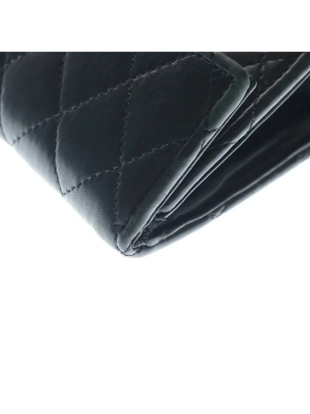 Chrome Hearts Dinner LG CH Cross Large CH Leather Clutch Black